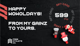 FreeAthlete Co. Holiday Gift Cards