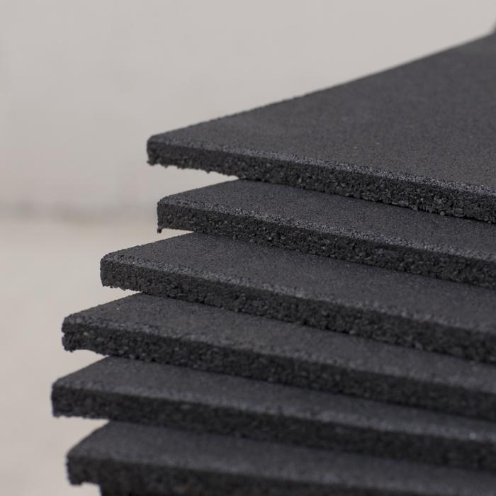 Tydax Black Rubber Tile