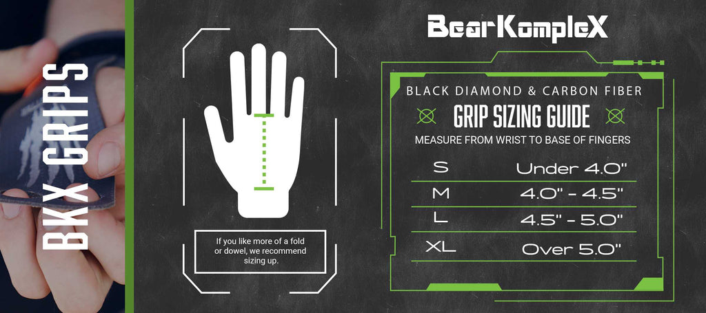 Bear KompleX Black Diamond 3 Hole Gymnastic Grips