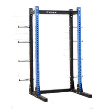 Load image into Gallery viewer, Tydax Beast Half Rack Power Cage for Squats in Blue