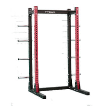 Load image into Gallery viewer, Tydax Beast Half Rack Power Cage for Squats in Red