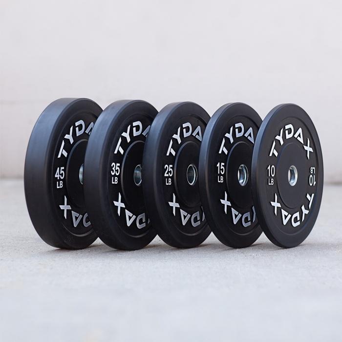 Tydax Black Bumper Plates | Barbell Weights, CrossFit equipment, weight sets, barbell and weight, Gym Plates | Freeathlete
